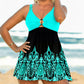 Women’s Double Straps One Piece Swimsuit