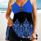 Women’s Double Straps One Piece Swimsuit