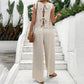 Women's Fashion Sleeveless Vest Casual Pants Set