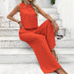 Women's Fashion Sleeveless Vest Casual Pants Set