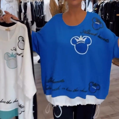 Women's Oversized T-Shirt & Sweatpants Set