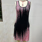 Fashion Print Sleeveless Mini Dress for Women