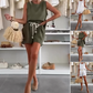 Women's Sleeveless Top and Shorts Set