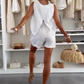 Women's Sleeveless Top and Shorts Set