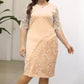 Elegant Floral Lace Dress