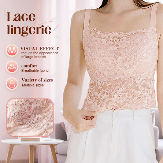 Lace Spaghetti Strap Bralette for Women