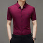 Men's Summer Subtle Pattern Short-Sleeve Shirt