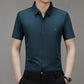 Men's Summer Subtle Pattern Short-Sleeve Shirt