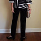Smart Casual Colorblock Top & Pants Set