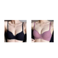 Push-Up & Wire-Free Bra with Letter Pattern
