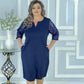 Women's Lace Patchwork V-Neck Dresses