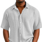 Men's Casual Comfortable Loose Fit Short Sleeve Shirt