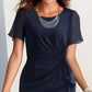 Elegant Fashion Solid Color Dress