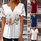 Women’s Soft Casual Lace Sleeve Top