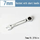 CR-V Steel Ratcheting Combination Wrench