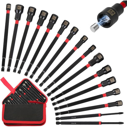 16-Piece Magnetic Nut Driver Set