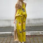 Floral Printed Halter Neck Top & Wide-Leg Pants Set