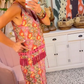 Women's Casual V-Neck Tassel Top and Pants Set