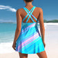 Printed Ladies Swimsuit Set