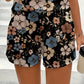 Women's Floral Sleeveless Top Shorts 2-Piece Set
