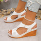 Women's Hollow Out Platform Wedge Sandals