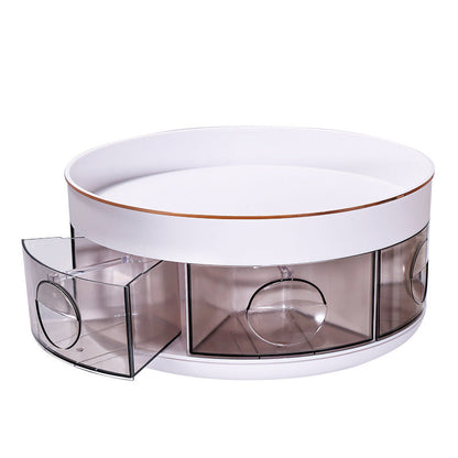 360° Rotating Double-Layer Spice Organizer