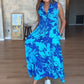 💕Hot Sale 50% OFF💕Women’s Fashion Print Sleeveless Maxi Dress👗