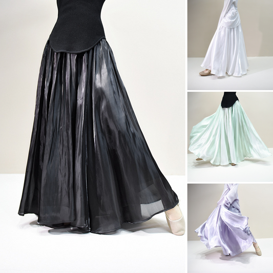 Women's Elegant Flowy Maxi Skirt