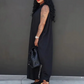 Fashion Pullover Sleeveless Hooded Dress