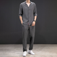 Men’s Breathable Causal 2-Piece Set