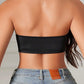 Women's Strapless Wireless Front Closure Push-Up Bra