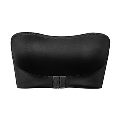 Women's Strapless Wireless Front Closure Push-Up Bra