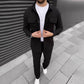 Men's Corduroy Long Sleeve Shirt & Pants Casual Set
