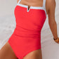 Women's Ruched One Piece Swimsuit