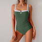 Women's Ruched One Piece Swimsuit