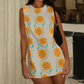 Women's Casual Sleeveless Floral Print Dress