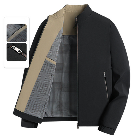 Men's Casual Stand Collar Jacket