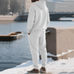 Men's Casual Hooded Sweatsuit 2-Piece Set