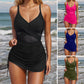 Solid Sexy Mesh Swimsuit