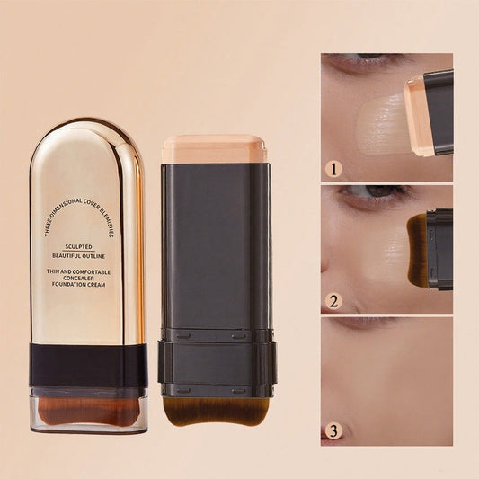 Hydrating Lightweight Foundation Stick with Brush
