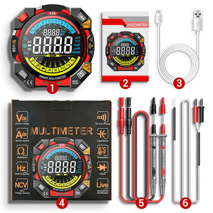 6000 Counts Smart Digital Multimeter