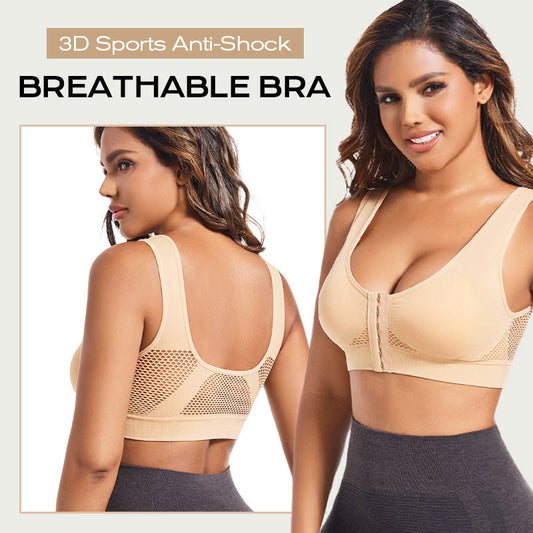 3D Sports Anti-Shock Breathable Bra