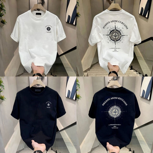 Men's/Women's Printed Cotton T-Shirt
