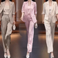Elegance High-Waist Slimming 3-Piece Set