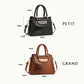 Chic Faux Crocodile Textured PU Crossbody Bag