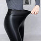 👖Faux leather leggings (fleece inside)