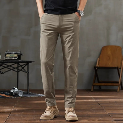 Men’s Casual Comfortable Straight Leg Pants