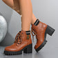 Women's Lace-Up Martin Boots
