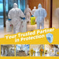 Disposable Protective Coverall Suit with Hood