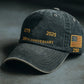 Unisex Retro Lettered Baseball Cap